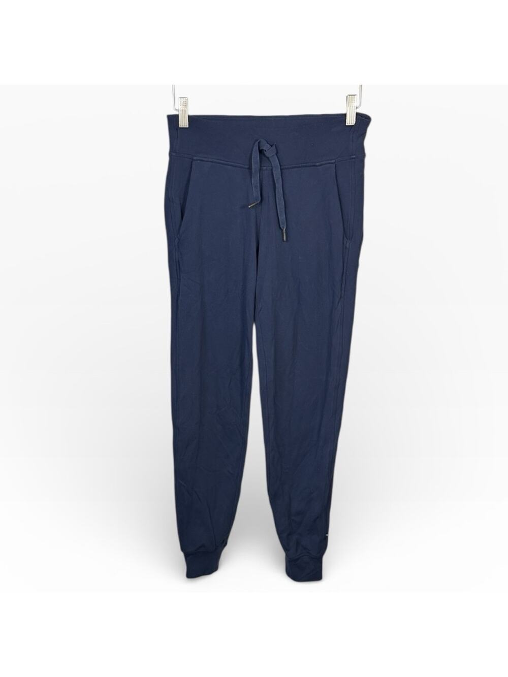 Lululemon Women’s Navy Blue Drawstring Joggers W2123 Sz 4